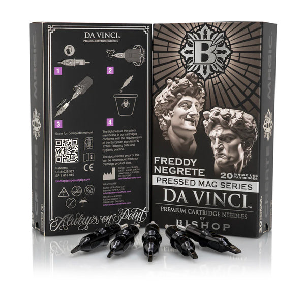 Da Vinci V2 x Freddy Negrete Pressed Mags - Eternal Tattoo Supply