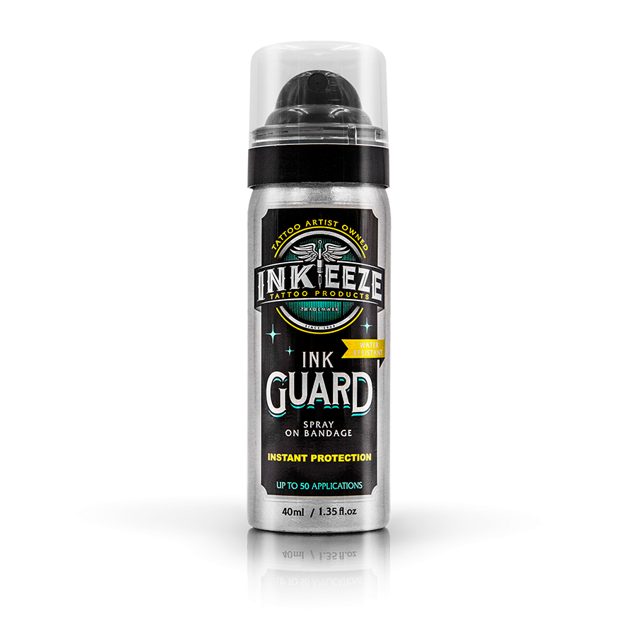 INK-EEZE Ink Guard Spray On Bandage
