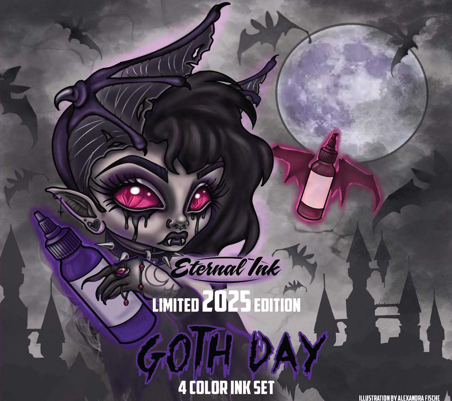 Goth In 2025 2025 Limited Edition Eternal Ink Goth Day Set - Eternal Tattoo Supply