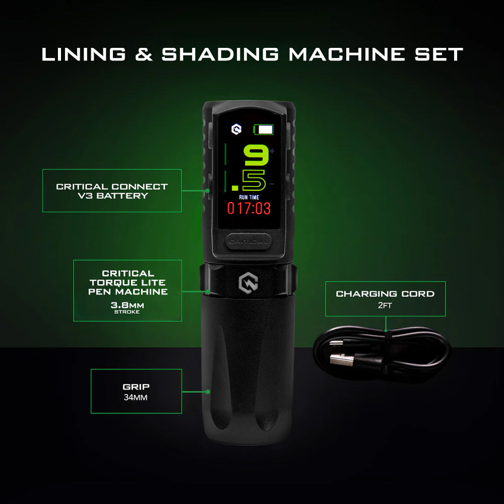 Critical Torque Machine with digital display on a white background