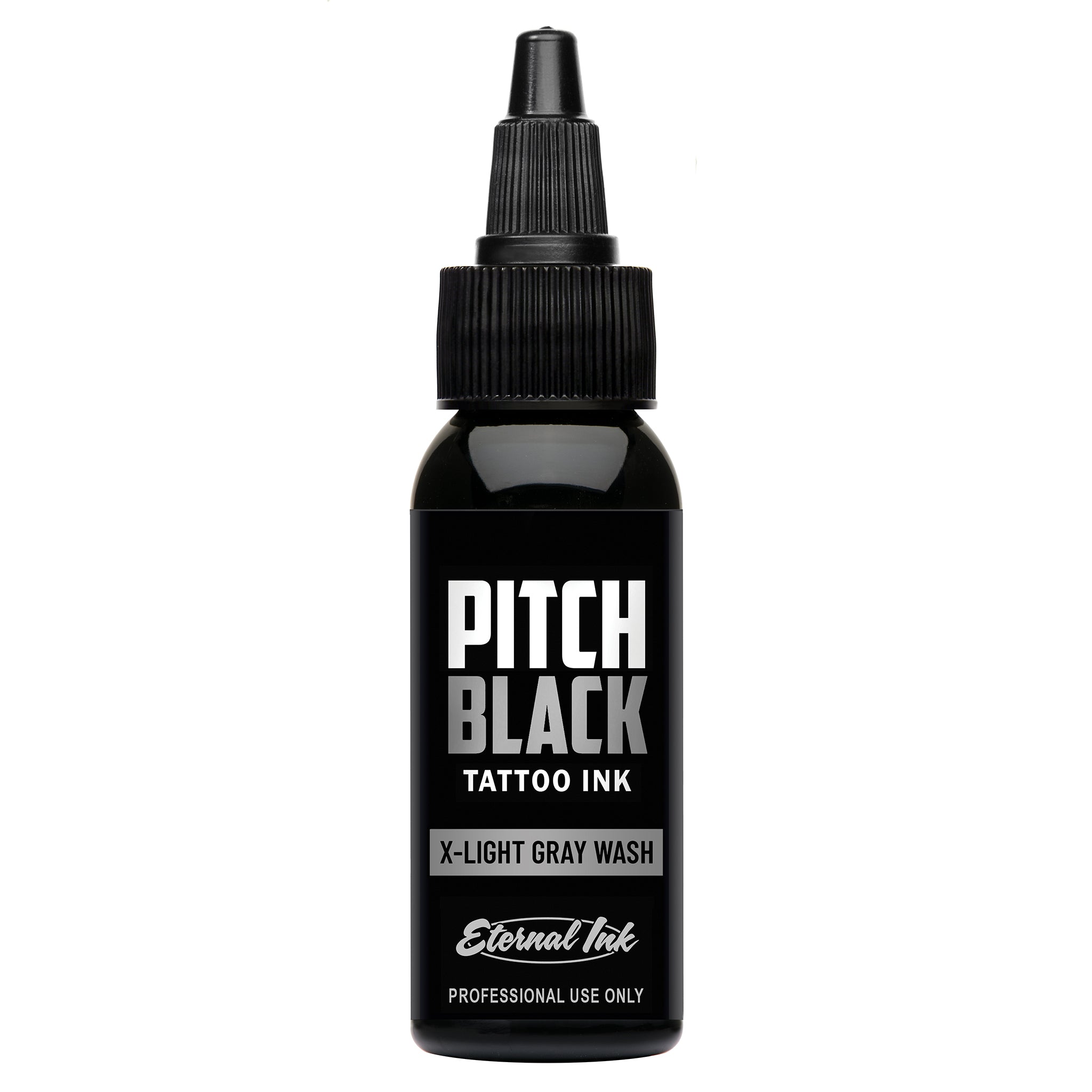 Pitch Black X-Light Gray Wash - Eternal Tattoo Supply