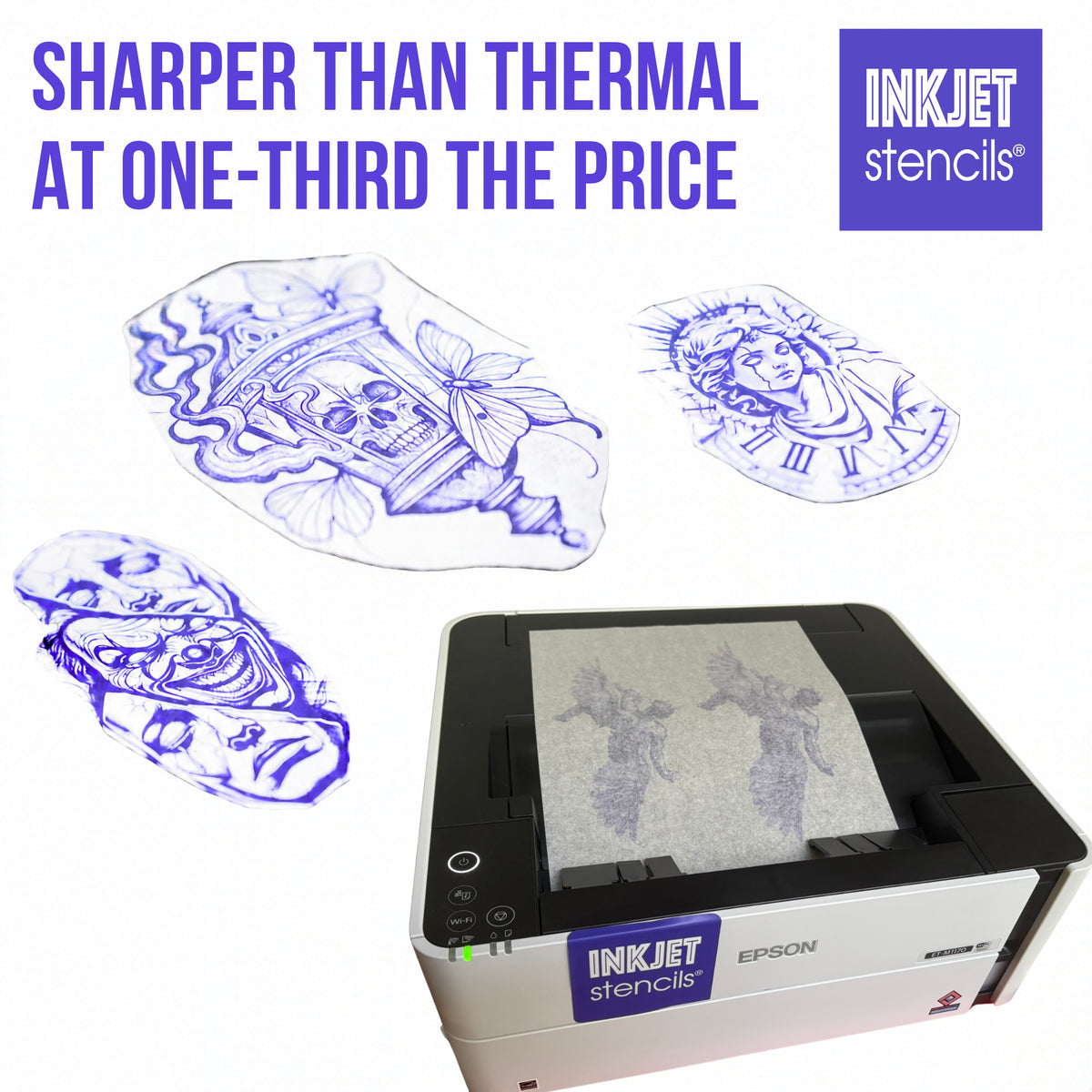 InkJet Stencil Bottle