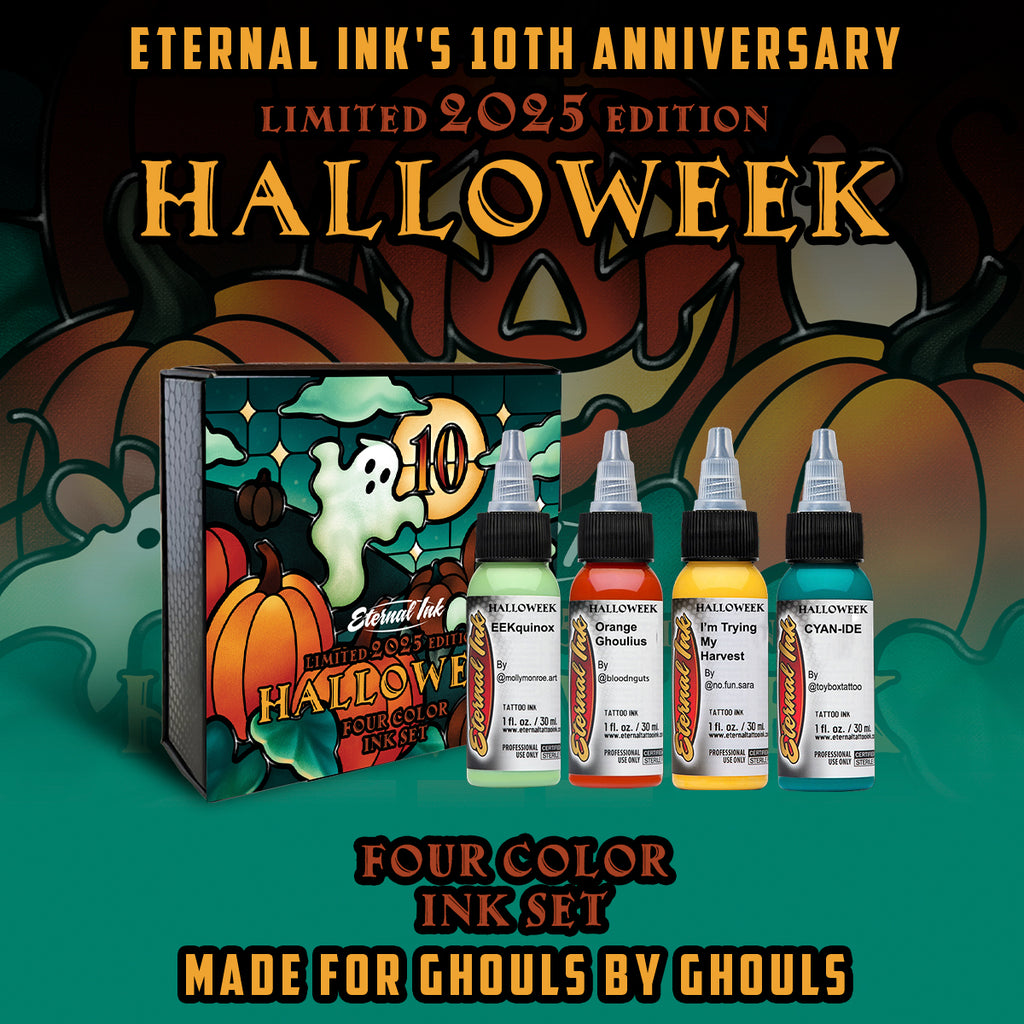 Eternal Ink Halloweek 2025 Set – Limited 4 Color Release - Eternal