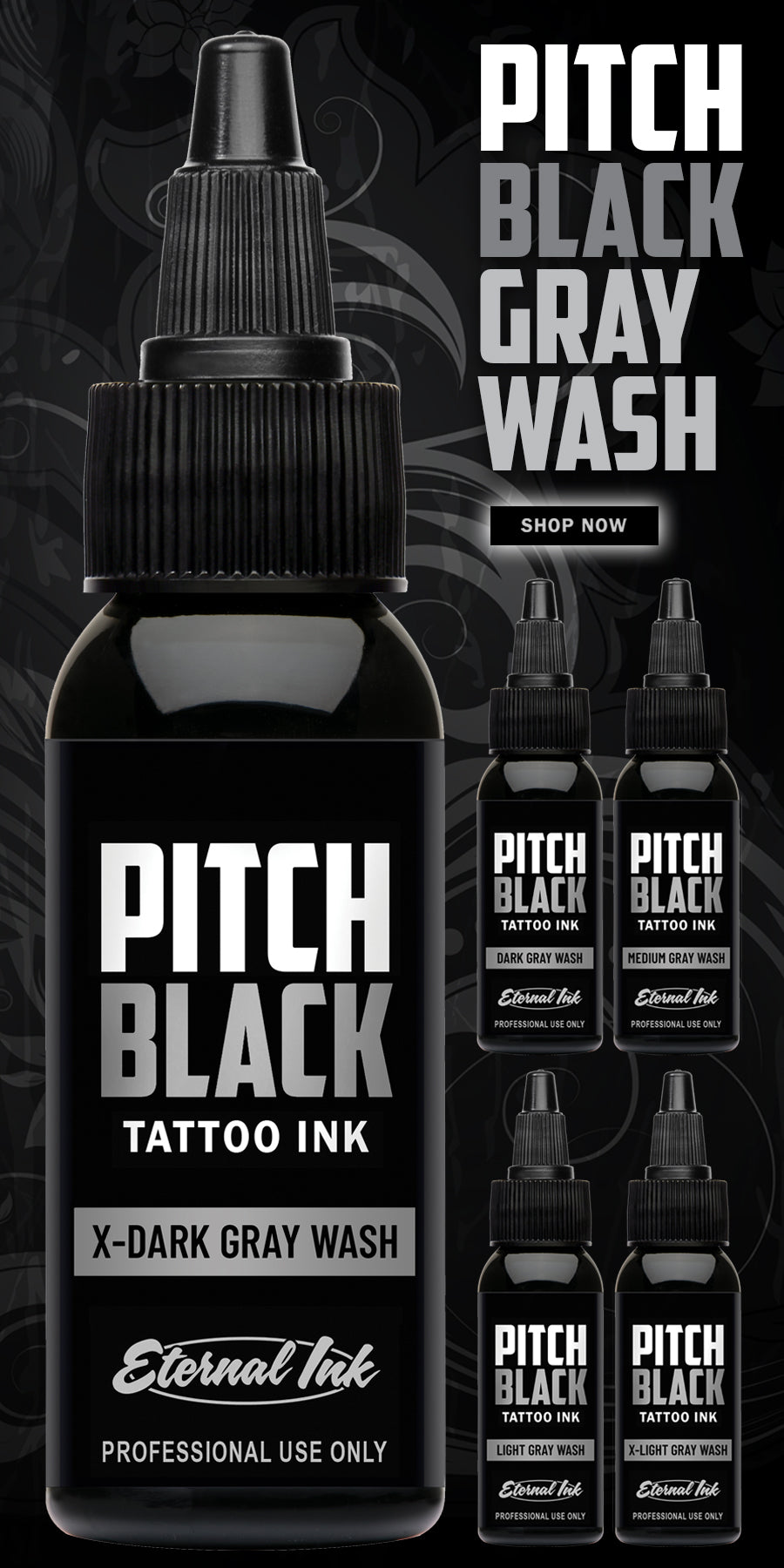 Eternal Pitch Black  Darkside Tattoo Supply Inc