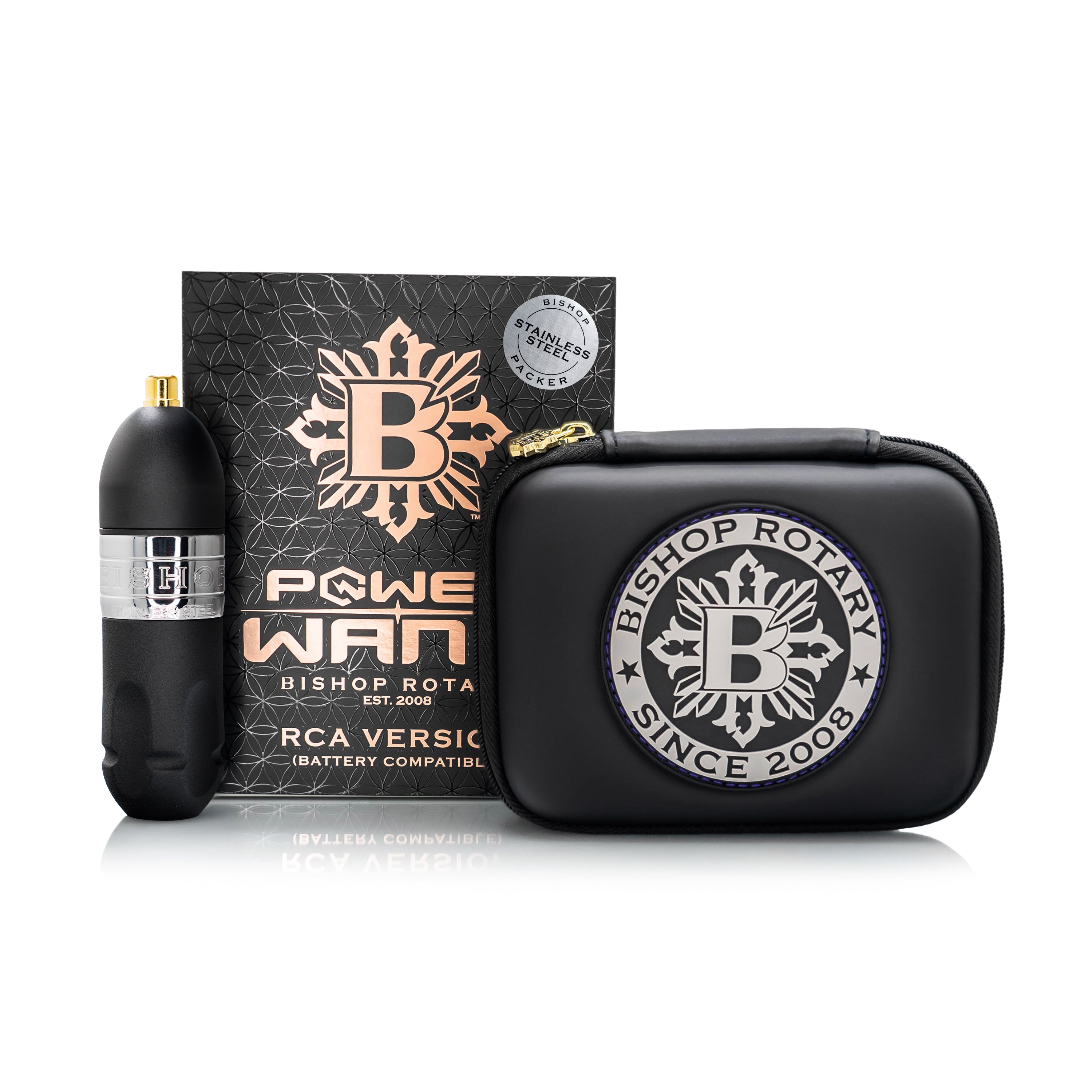 Bishop Stainless Steel Power Wand with Advanced Battery-Packer RCA