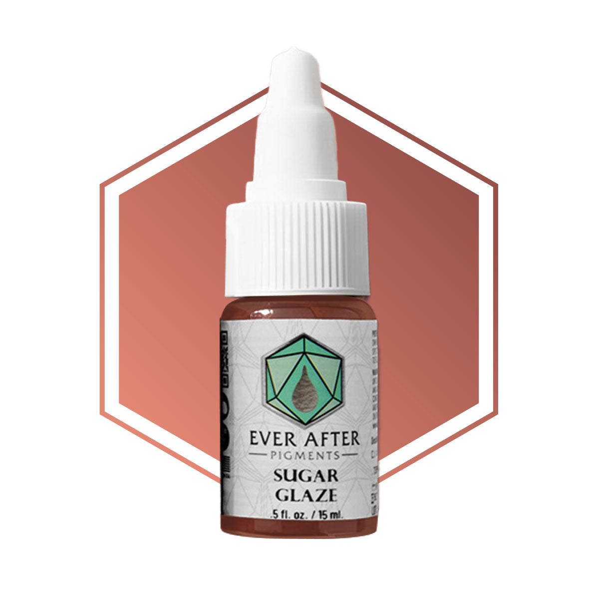Bottle of Ever After Pigments Sugar Glaze on a white background