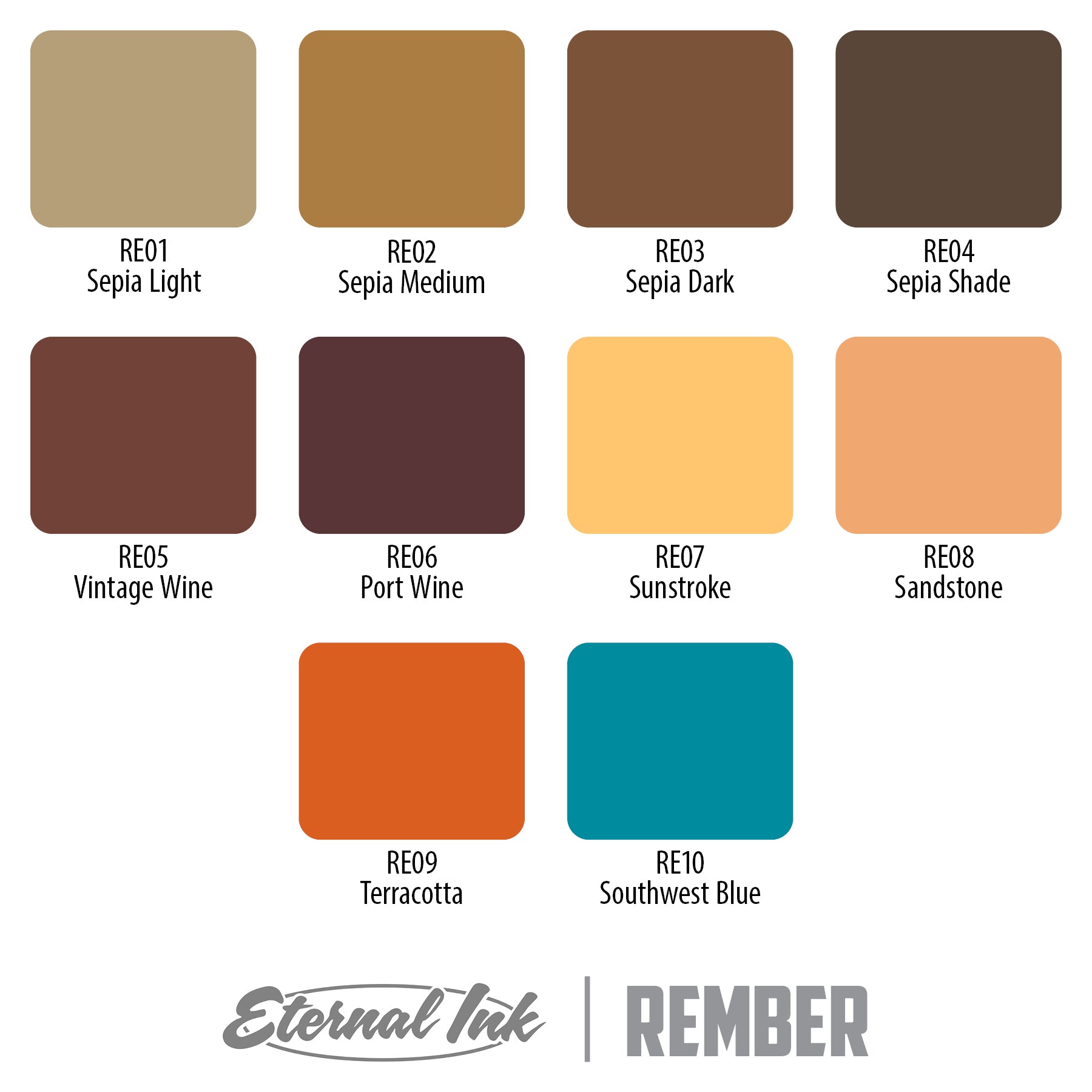Eternal Ink Rember Rember Signature Series Set-Eternal Ink - Eternal Tattoo Supply