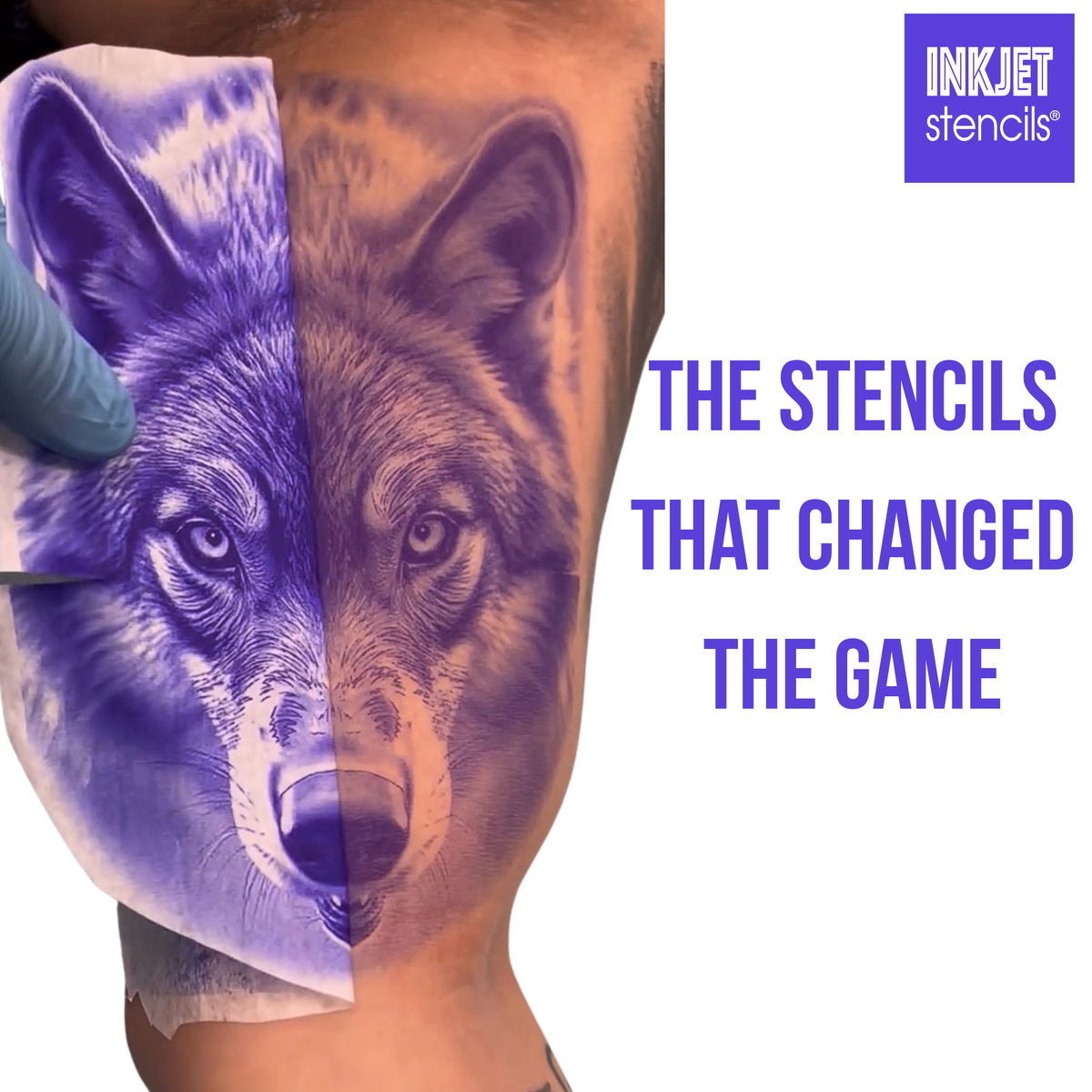InkJet Stencil Bottle