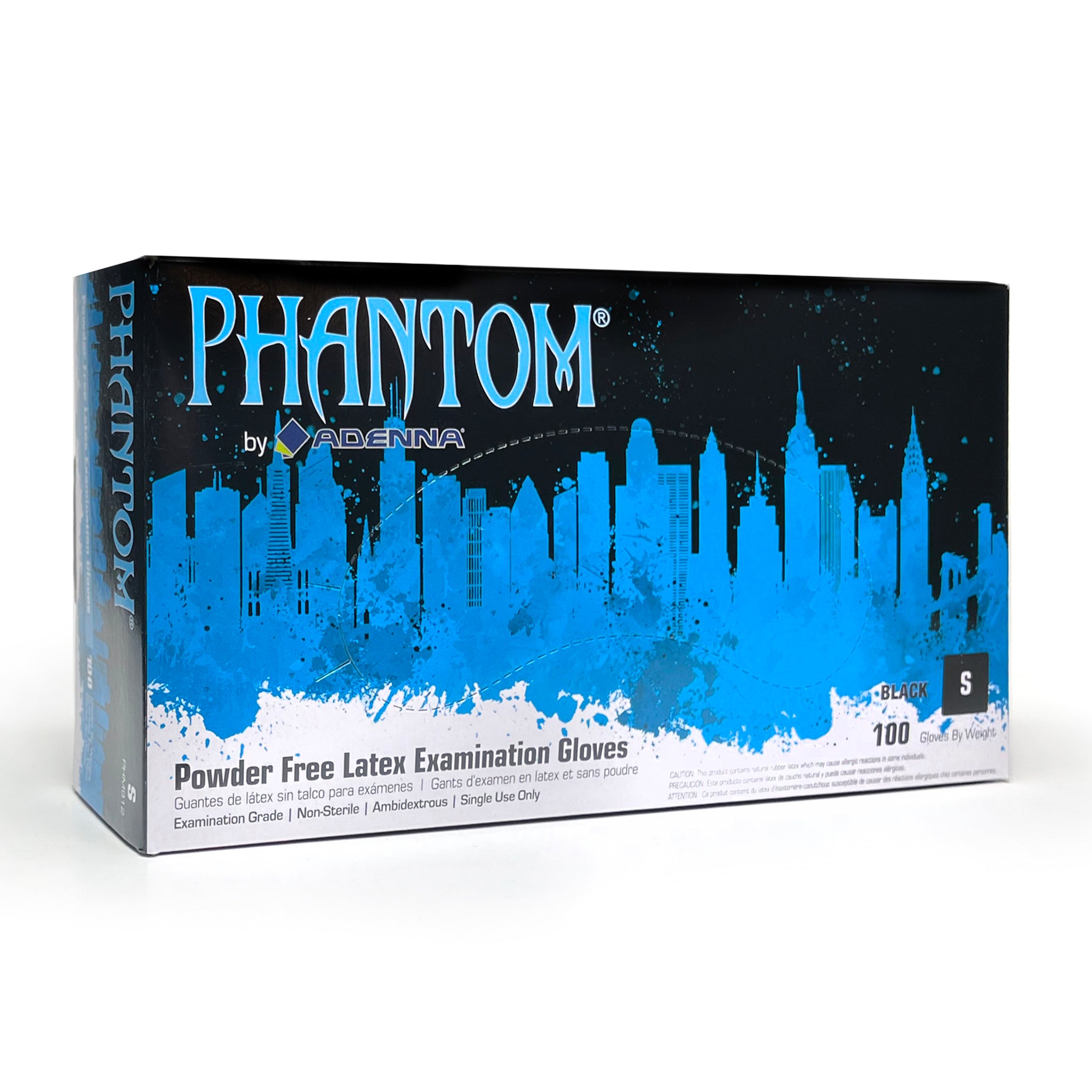 Phantom Black Latex Gloves