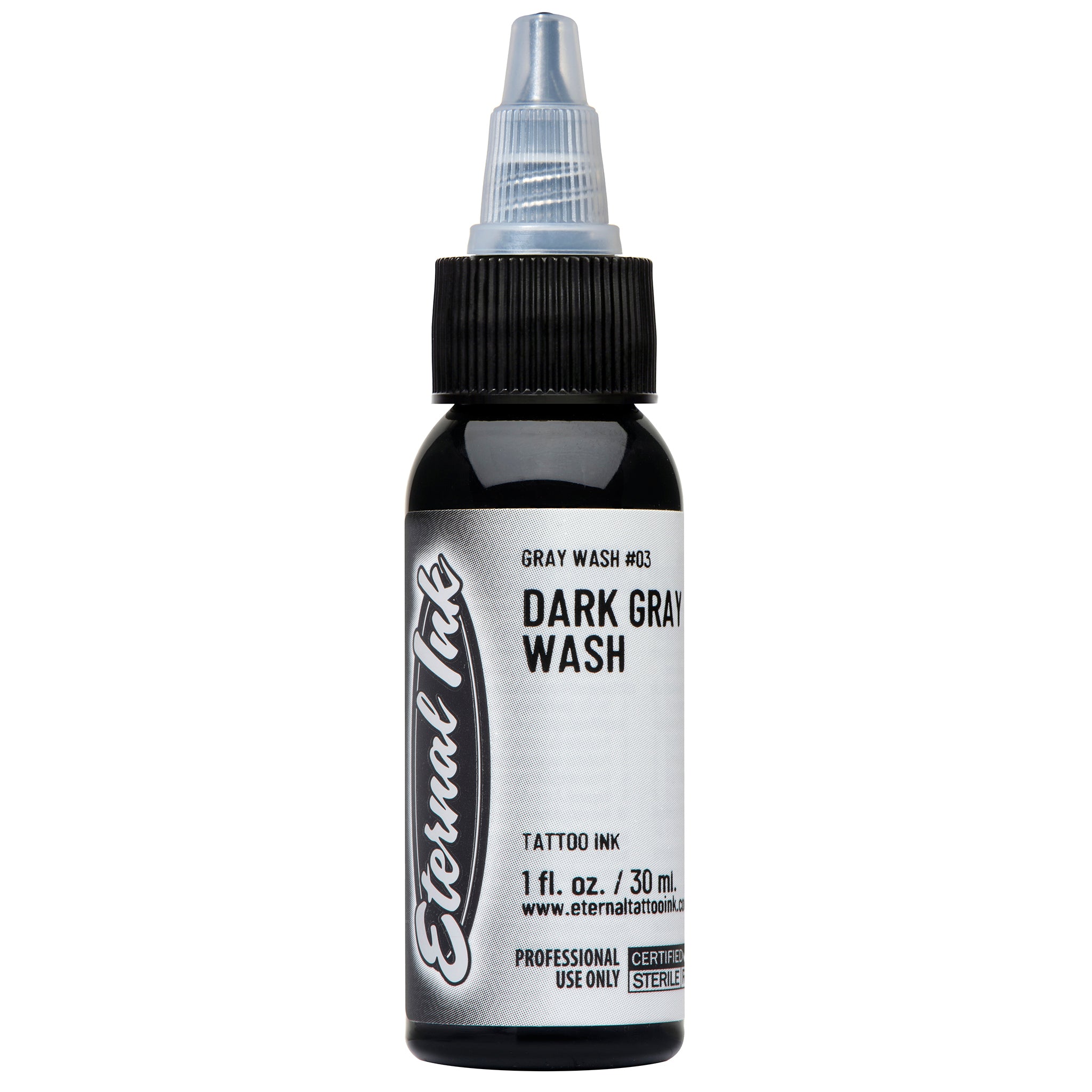 Eternal Ink Dark Gray Wash - Eternal Tattoo Supply
