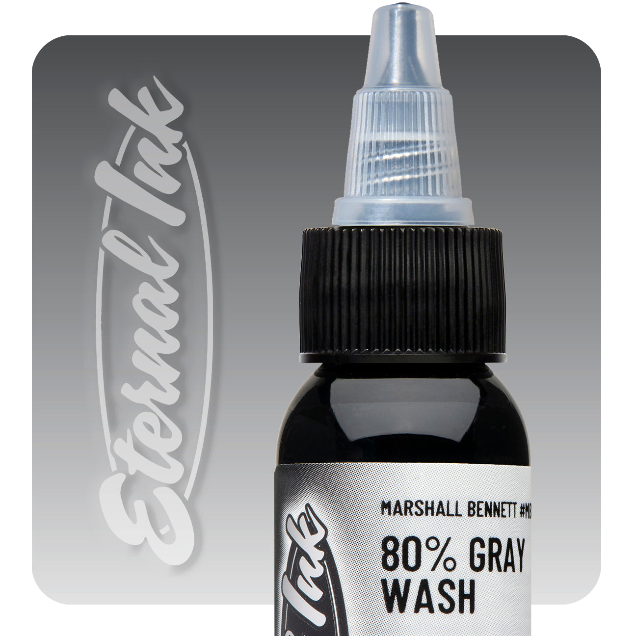 Marshall Bennett 80% Gray Wash-Eternal Ink - Eternal Tattoo Supply