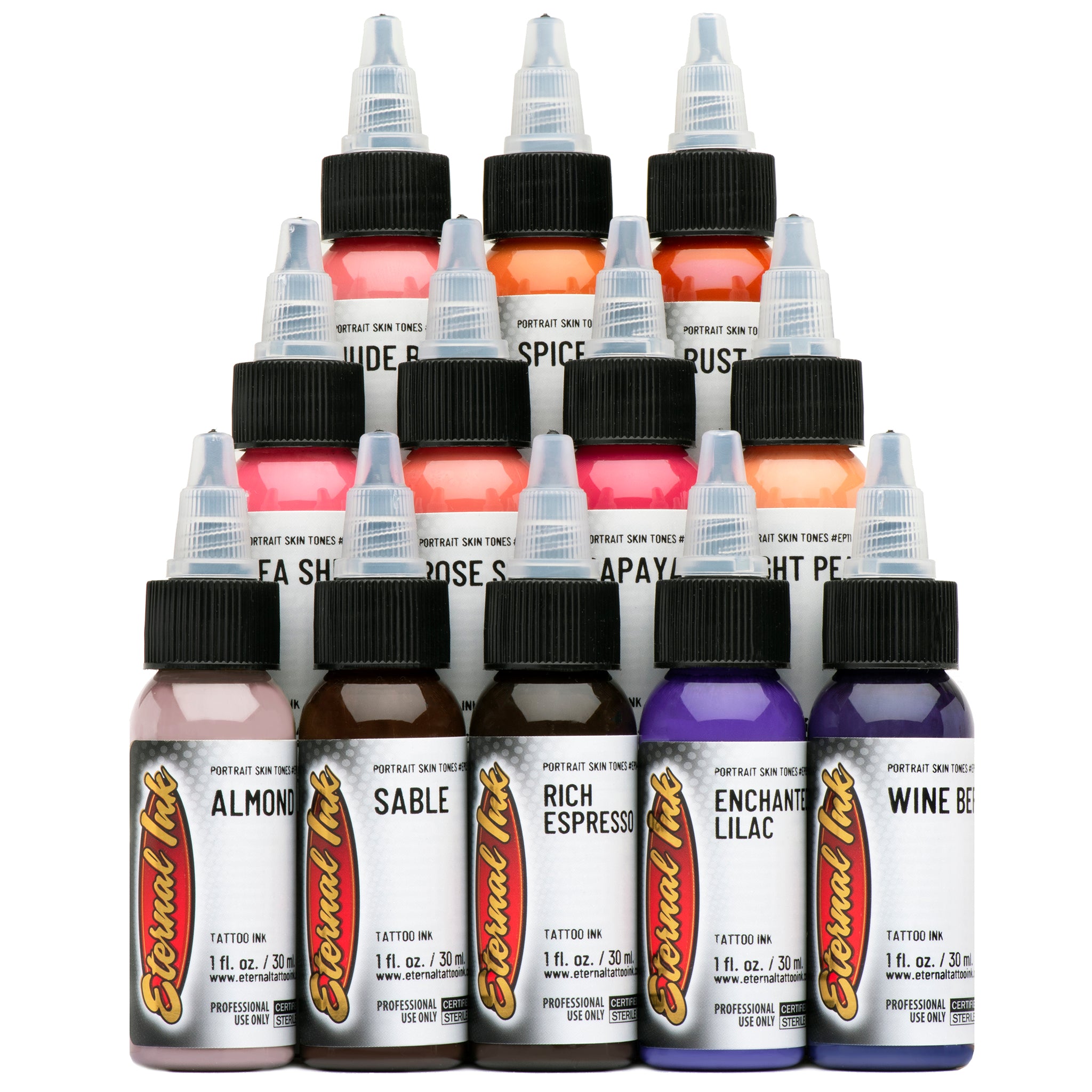 Ron Russo Portrait Skin Tones Set-Eternal Ink - Eternal Tattoo Supply