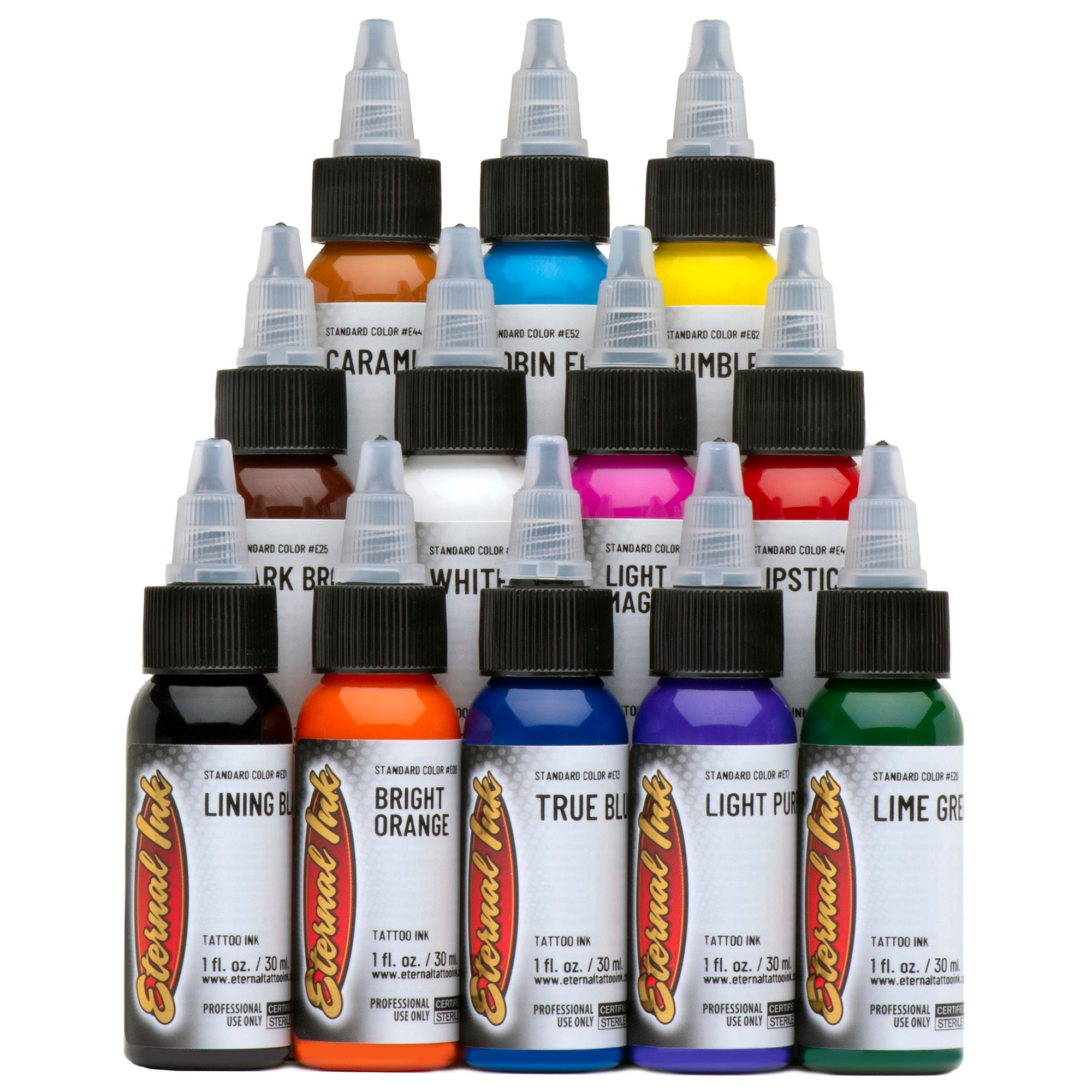 Eternal Ink Standard Colors Eternal Tattoo Supply