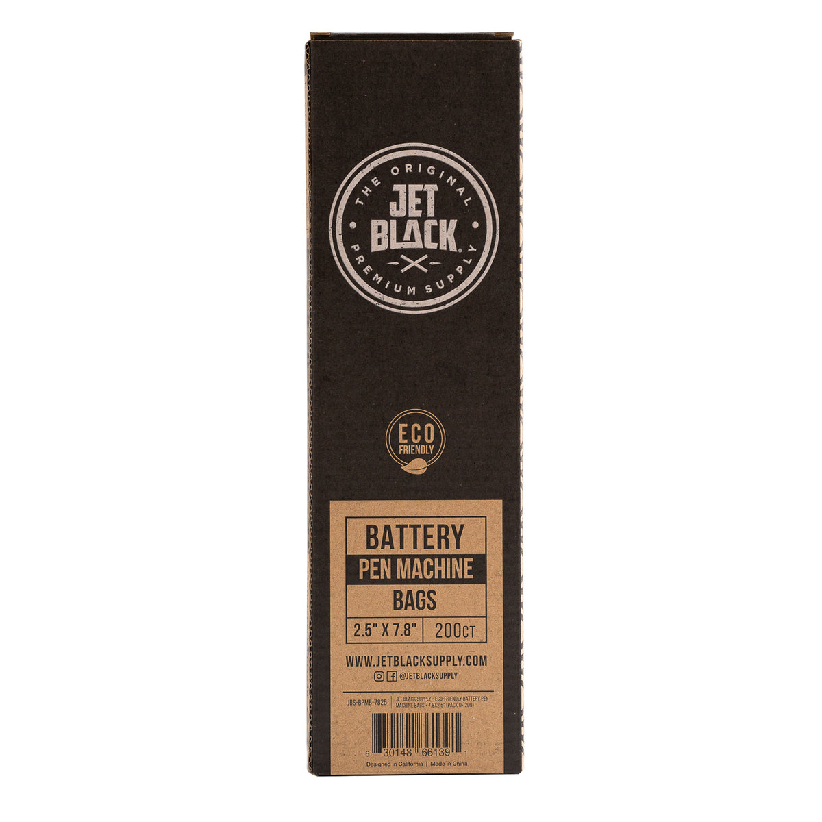Jet Black Supply - Eco-Friendly Battery Pen Machine Bags