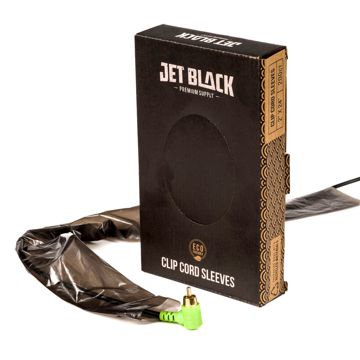 Jet Black Supply - Eco-Friendly Clip Cord Sleeves